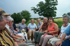 2006_07_08 Iptingen, Mit Adolf Flattich unterwegs