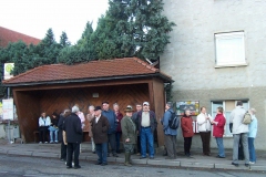 2006_11_15 Stuttgart, Warten auf den Bus