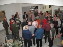 2009_04_01 Mühlacker, Besuch bei Elser Druck