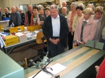 2009_04_01 Mühlacker,  Besuch bei Elser Druck