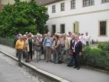 2013_06_11 Regensburg, Am Eingang zum Schloss